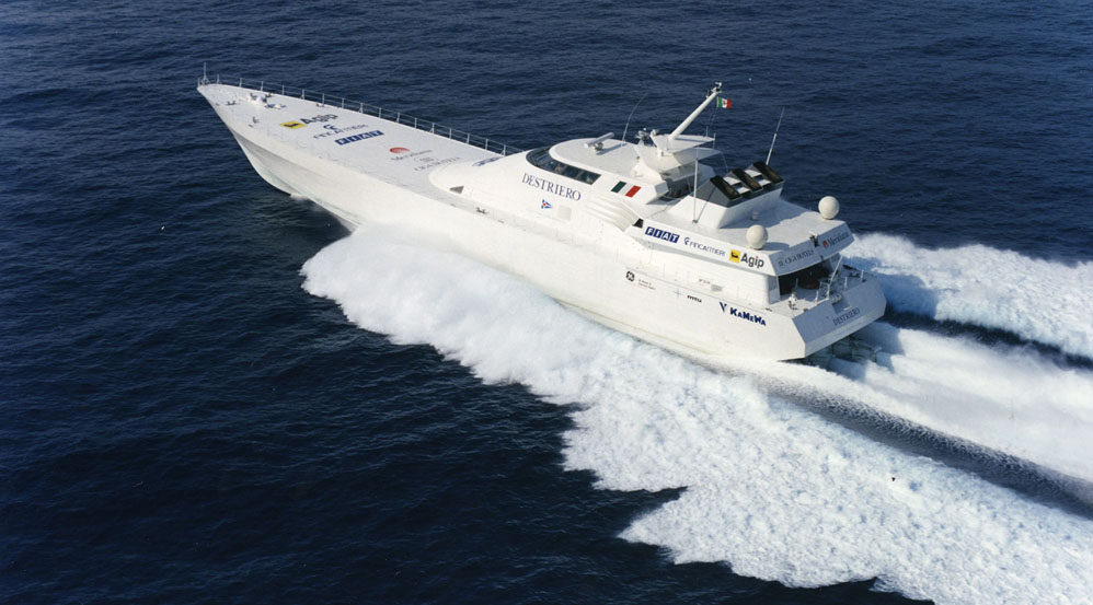 Destriero - Fastest Ships in History Speed: Demons of the Sea
